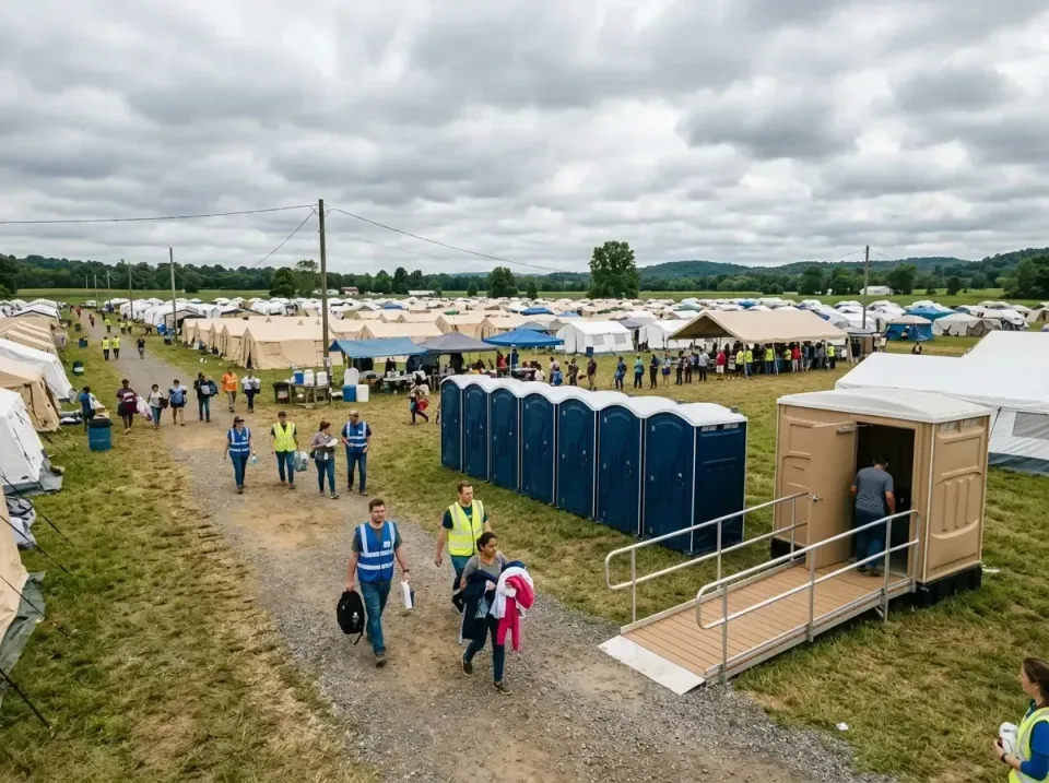 disaster-relief-camp-restrooms-010 — frequently asked questions, Dumpster & Portable Bathrooms Rental in Butler, MO